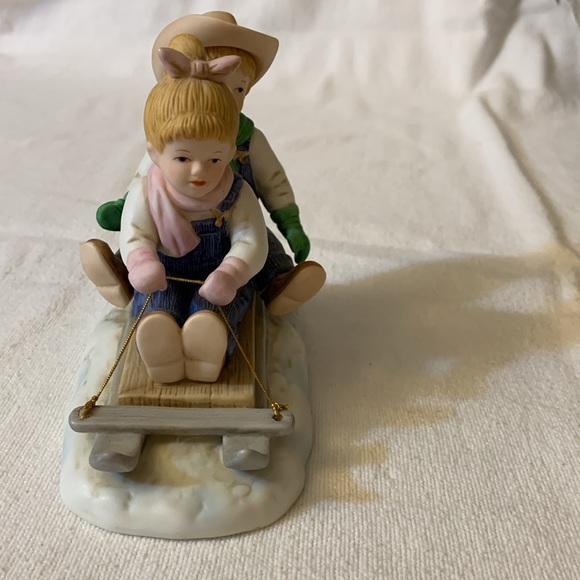 1999 HOMCO Home Interiors Denim Days #15350-99 Winter Fun. - Picture 2 of 8